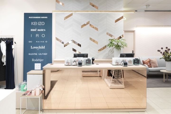当代女装部门，百丽精品店，Magasin du Nord by Office 12，哥本哈根 – 丹麦
