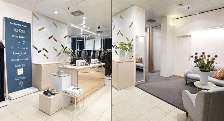 当代女装部门，百丽精品店，Magasin du Nord by Office 12，哥本哈根 – 丹麦