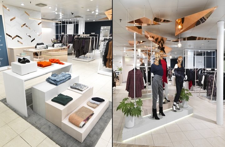 当代女装部门，百丽精品店，Magasin du Nord by Office 12，哥本哈根 – 丹麦