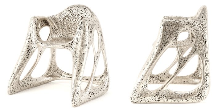 John Briscella 设计的 Continuum3 3D 打印椅子