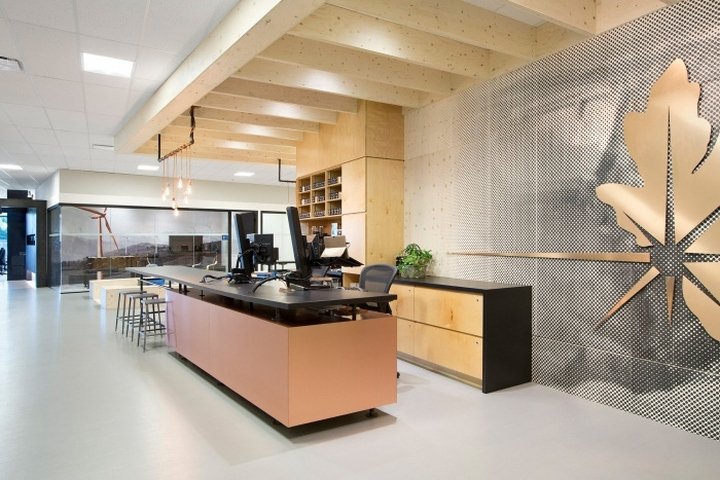 由 SSDG Interiors 设计的 Copperleaf Technologies 办公室，加拿大温哥华