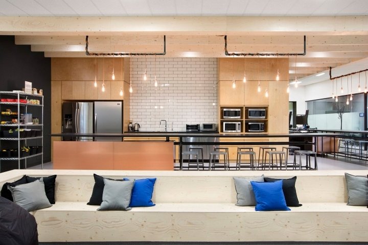 由 SSDG Interiors 设计的 Copperleaf Technologies 办公室，加拿大温哥华