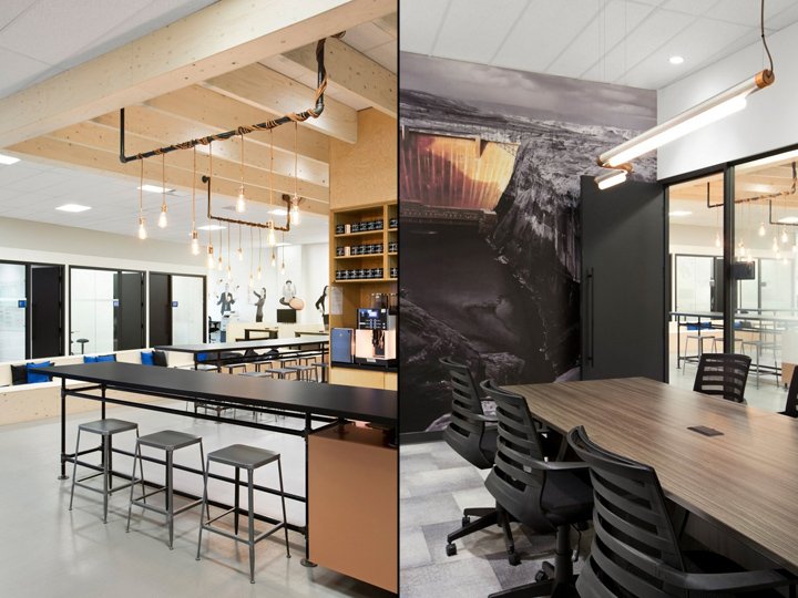 由 SSDG Interiors 设计的 Copperleaf Technologies 办公室，加拿大温哥华