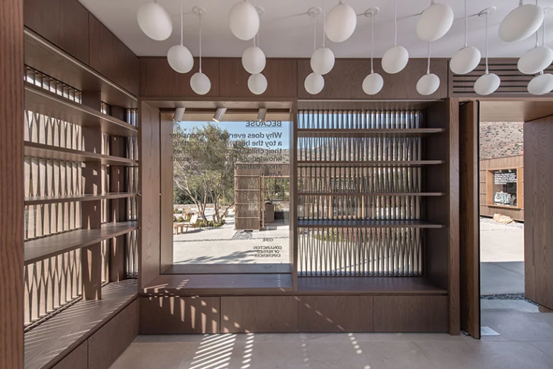 由 Not a Number Architects 设计的 Agora 核心展馆