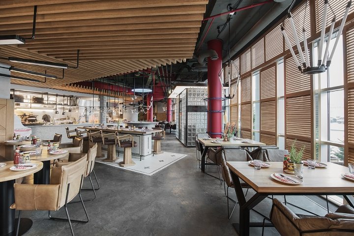 俄罗斯莫斯科 Archpoint 的 Crabber 餐厅