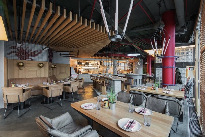 俄罗斯莫斯科 Archpoint 的 Crabber 餐厅