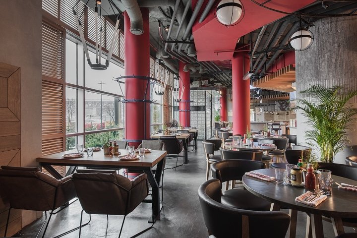 俄罗斯莫斯科 Archpoint 的 Crabber 餐厅