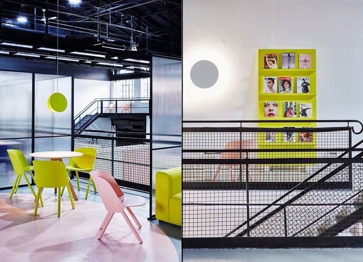 Studio Besau-Marguerre 的创意工作空间，汉堡 – 德国