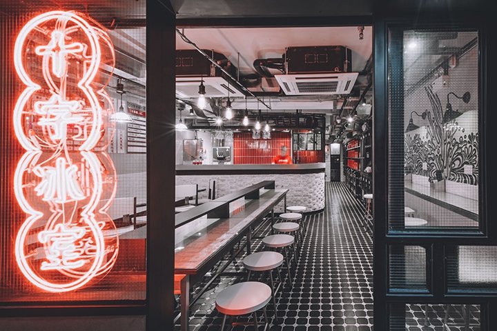 Studio UNIT 的 Cross Café,香港 Studio UNIT 的 Cross Café,香港