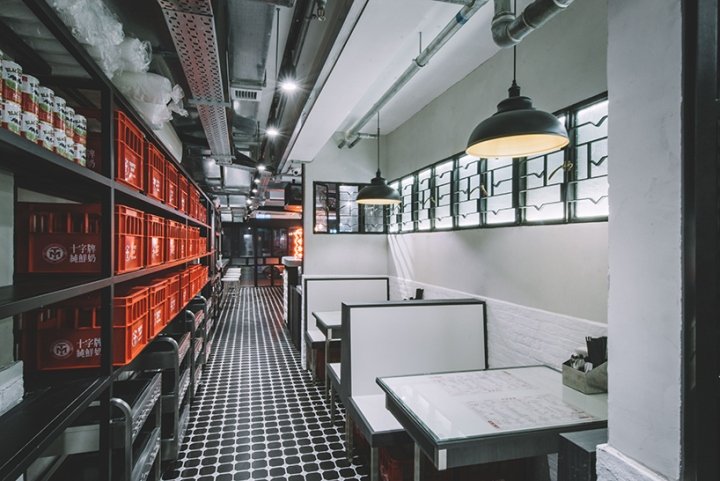 Studio UNIT 的 Cross Café,香港 Studio UNIT 的 Cross Café,香港