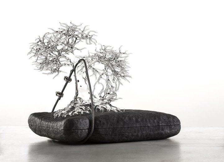 Cystalline wunderkammer 的灵感源自玻璃艺术家 Simone Crestani 的大自然