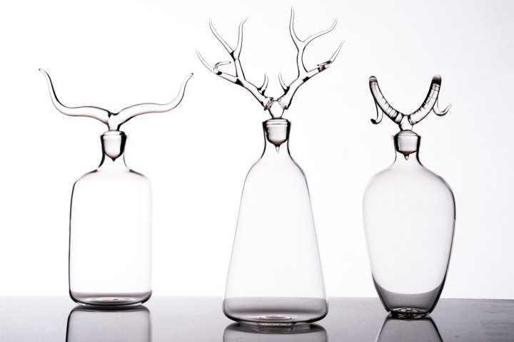 Cystalline wunderkammer 的灵感源自玻璃艺术家 Simone Crestani 的大自然