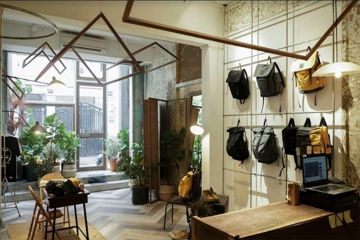 Red5 Studio 设计的水坝袋和物品商店，胡志明市 – 越南