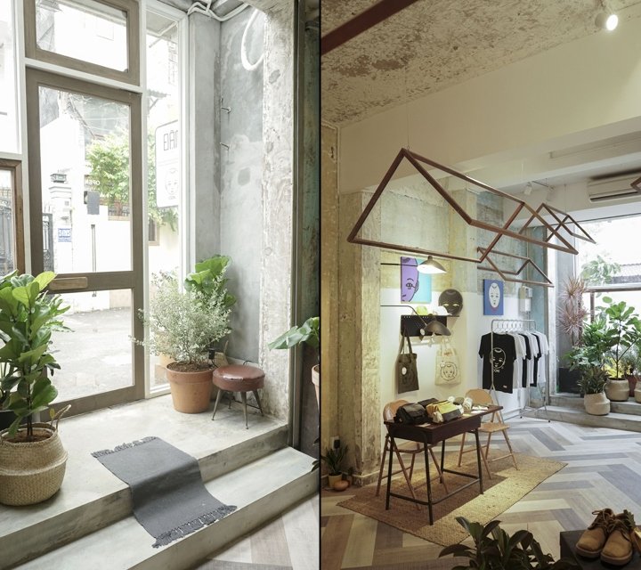 Red5 Studio 设计的水坝袋和物品商店，胡志明市 – 越南