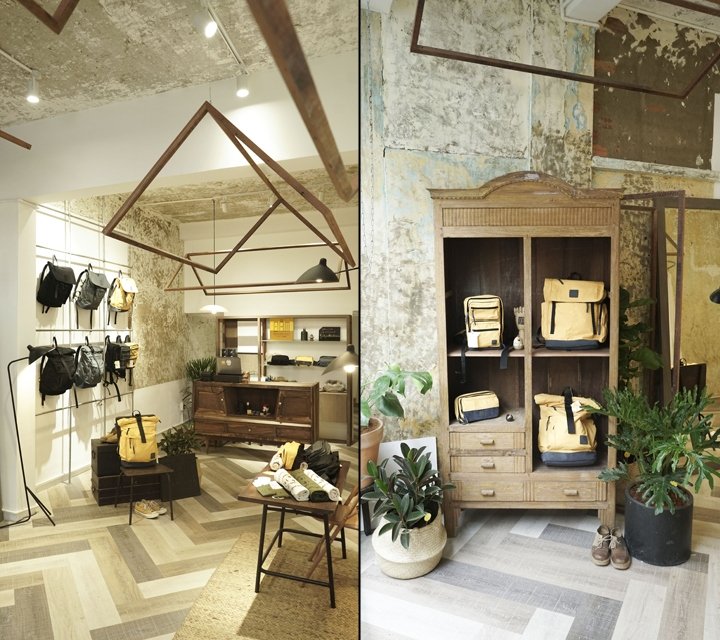 Red5 Studio 设计的水坝袋和物品商店，胡志明市 – 越南