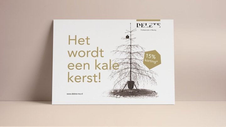 DELETE 沙龙设计和品牌由全新品牌设计师设计，荷兰阿姆斯特丹