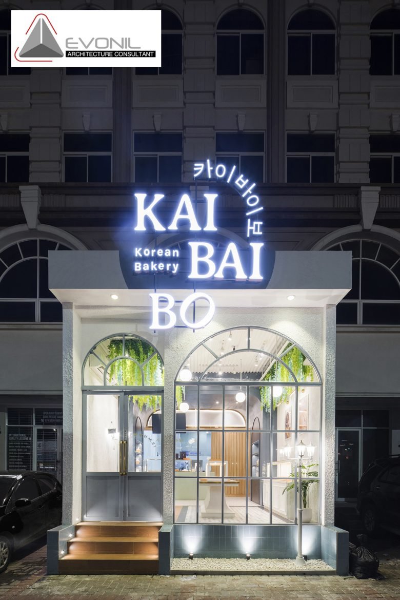 KAIBABI 韩国面包店，雅加达 – EVONIL Architecture