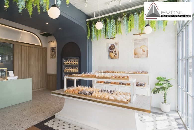 KAIBABI 韩国面包店，雅加达 – EVONIL Architecture