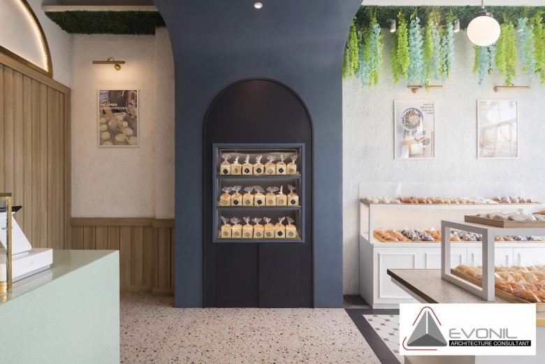 KAIBABI 韩国面包店，雅加达 – EVONIL Architecture