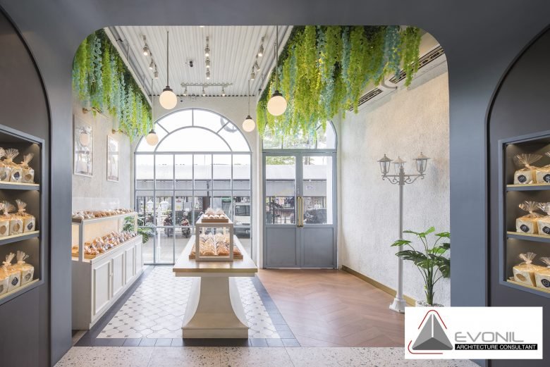 KAIBABI 韩国面包店，雅加达 – EVONIL Architecture