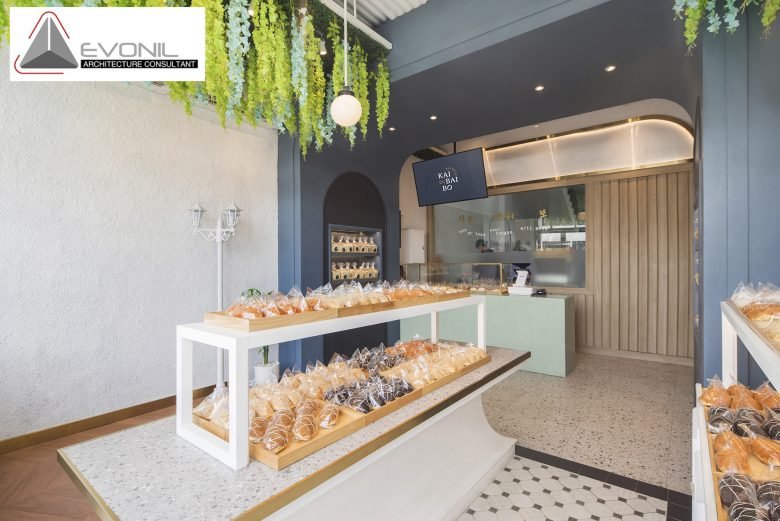 KAIBABI 韩国面包店，雅加达 – EVONIL Architecture