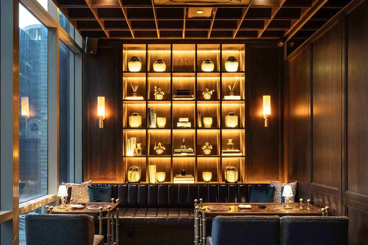 奢华的氛围和令人惊叹的现代东方细节