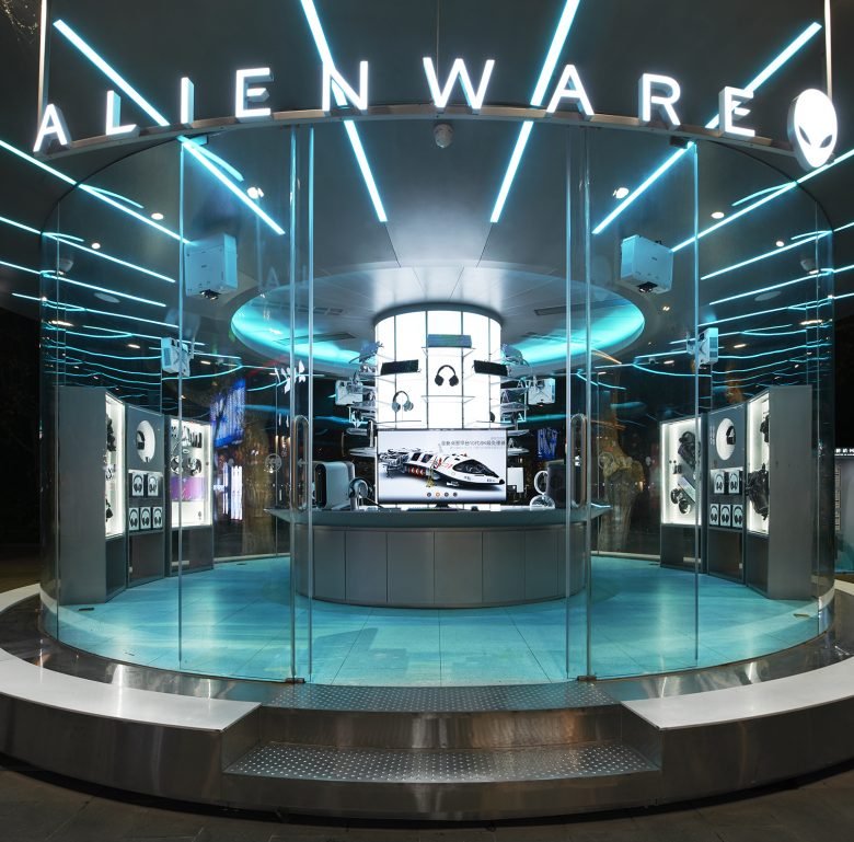 Gramco 北京的 Alienware 快闪店