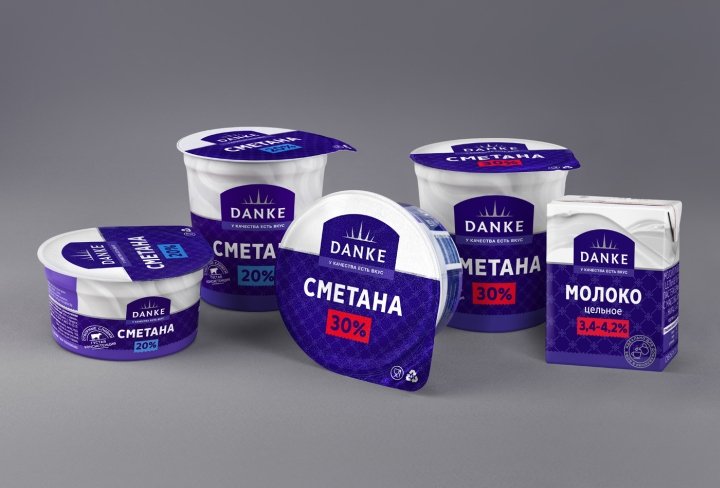 AIDA PIONEER 品牌与创意的丹克乳制品包装