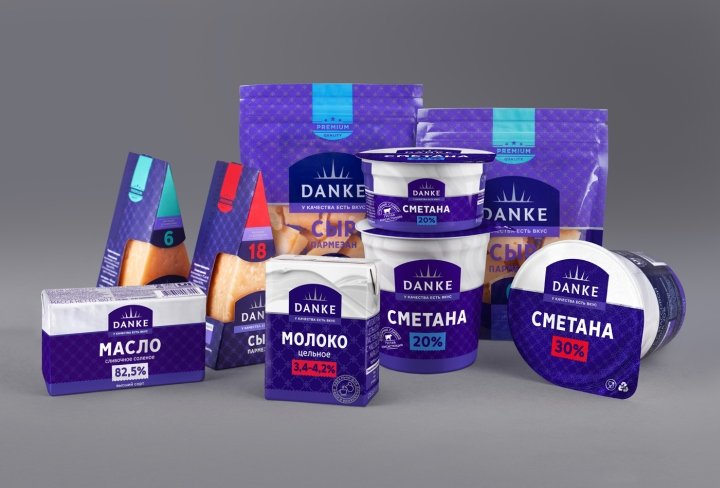 AIDA PIONEER 品牌与创意的丹克乳制品包装