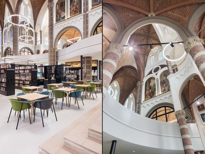 德佩特鲁斯图书馆、博物馆和社区中心，由 Molenaar&Bol&vanDillen Architects 设计，荷兰富特