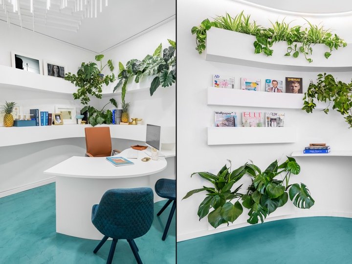 Somriures 牙科诊所，由 Masquespacio 设计，阿尔库迪亚 / 巴伦西亚 – 西班牙