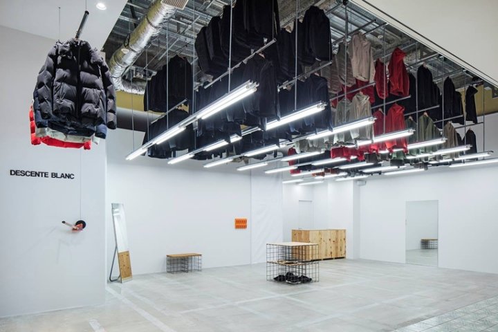 Descente Blanc 商店由 Schemata Architects 设计,横滨 – 日本 Descente Blanc 商店由 Schemata Architects 设计,横滨 – 日本
