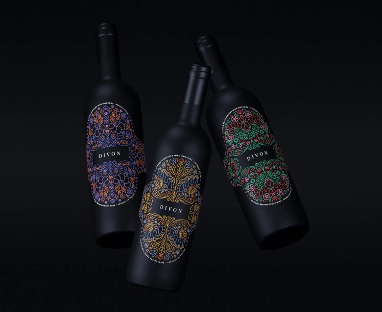 Divon 酒标由 Kriszta Szegedi 设计
