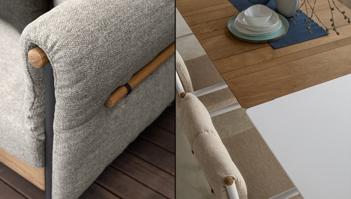 Domino，Marco Acerbis 推出的全新 Talenti Outdoor Living 系列