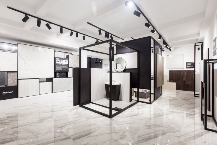 VXLAB 在 Cersaie 2017 上设计的东鹏展位