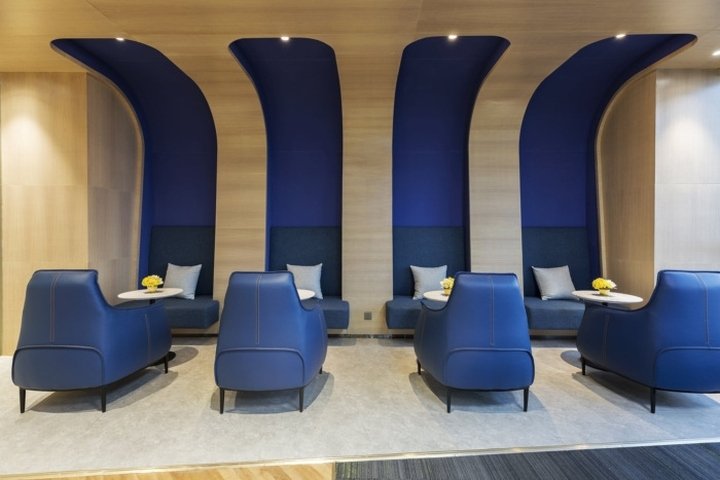 Dplus 全球办公室由深圳意象空间设计，广州 – 中国