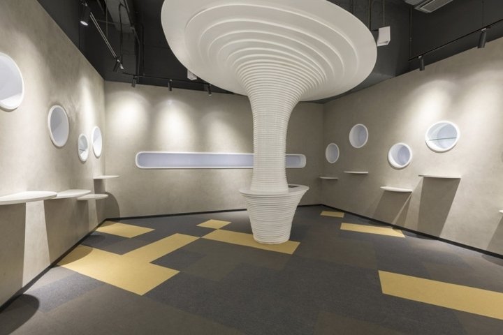 Dplus 全球办公室由深圳意象空间设计，广州 – 中国