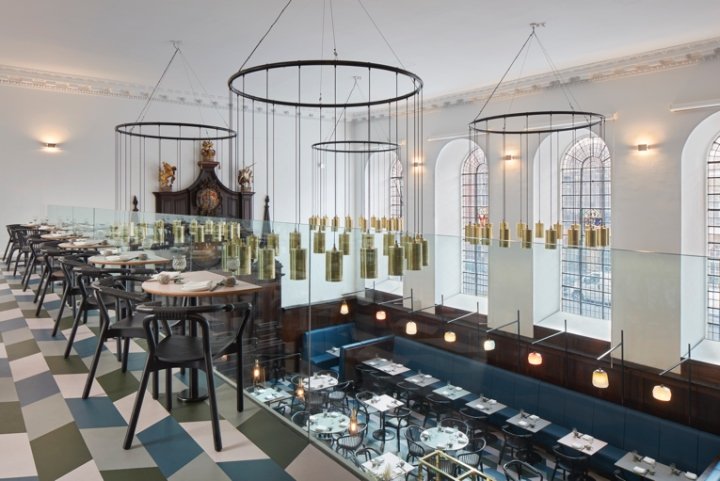 英国伦敦 Michaelis Boyd 设计的 Duddell’s 餐厅 英国伦敦 Michaelis Boyd 设计的 Duddell’s 餐厅