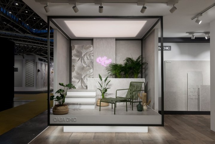 Durstone & Q 在西班牙巴伦西亚 VXLAB 举办的 Cevisama 2018 展会上展位