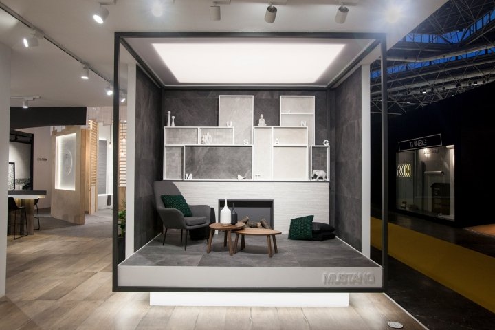 Durstone & Q 在西班牙巴伦西亚 VXLAB 举办的 Cevisama 2018 展会上展位