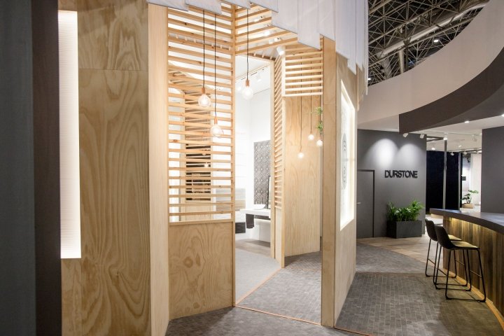 Durstone & Q 在西班牙巴伦西亚 VXLAB 举办的 Cevisama 2018 展会上展位