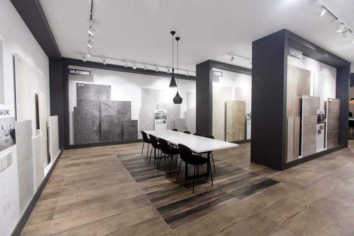 Durstone & Q 在西班牙巴伦西亚 VXLAB 举办的 Cevisama 2018 展会上展位