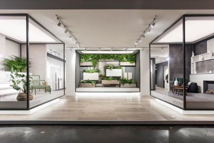 Durstone & Q 在西班牙巴伦西亚 VXLAB 举办的 Cevisama 2018 展会上展位