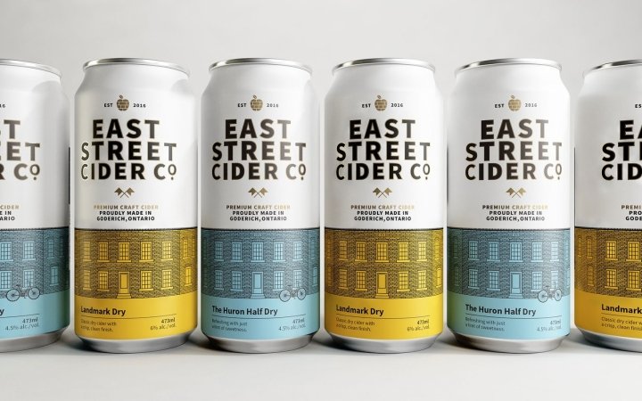 East Street Cider Co. 品牌设计：makebardo