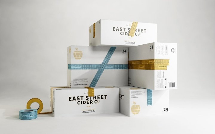 East Street Cider Co. 品牌设计：makebardo