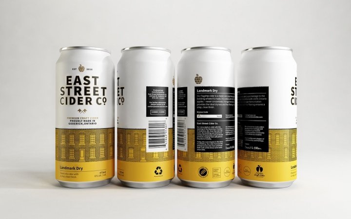 East Street Cider Co. 品牌设计：makebardo