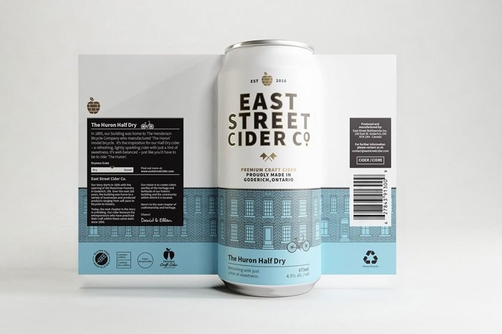 East Street Cider Co. 品牌设计：makebardo