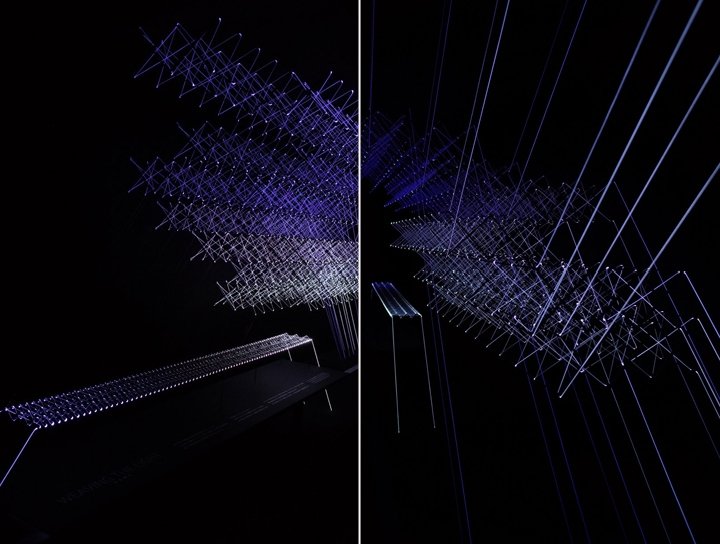 日本东京 Nao Tamura 不拘一格的编织灯装置