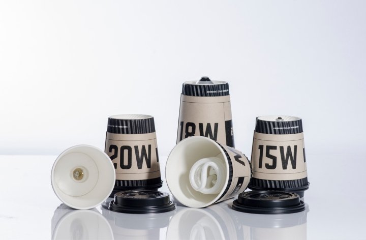 塞缪尔·弗勒里 (Samuel Fleury) 设计的爱迪生咖啡馆灯泡