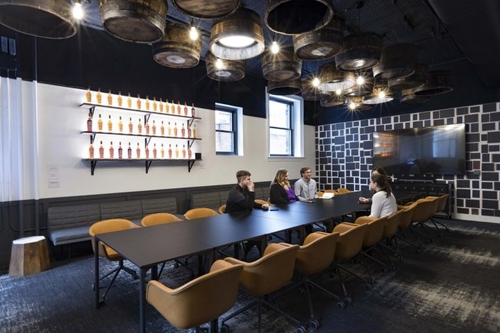 纽约市 Gensler 设计的爱丁顿办公室